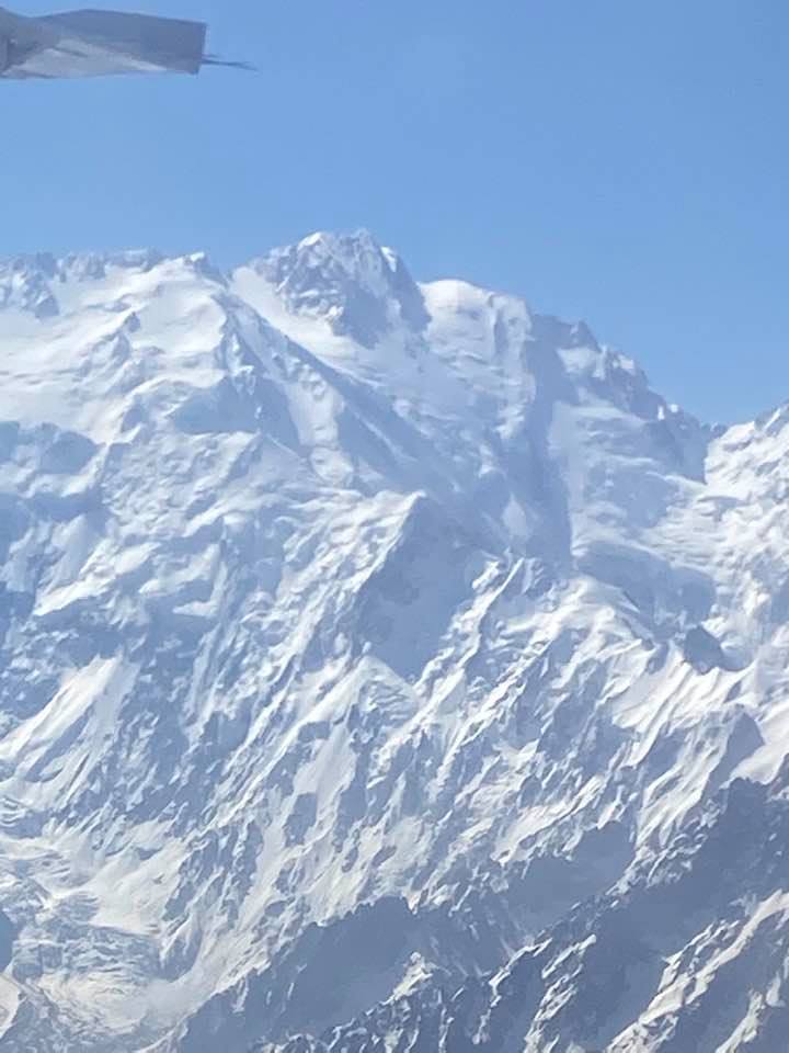 Nanga Parbat from the flight