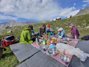 Lunch area at Serhalio Ban Camp