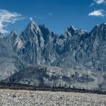 Machulo Lo Village mountain peaks