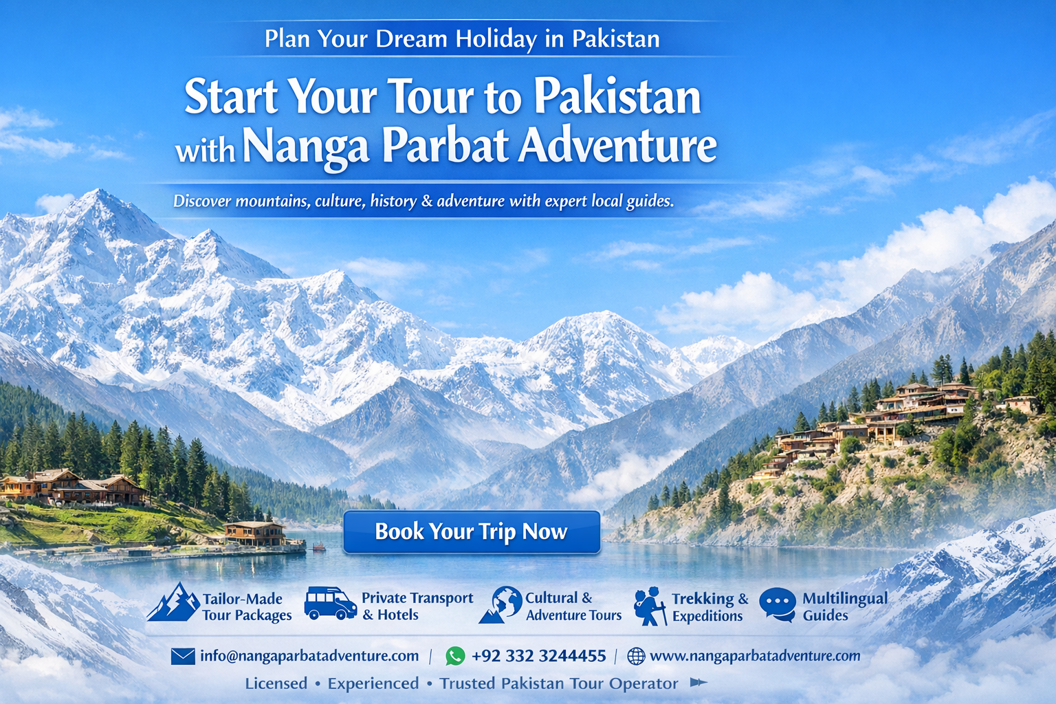 Read more about the article Start Planning Your Tour to Pakistan with Nanga Parbat Adventure